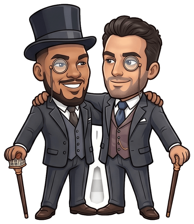 Josh Madu and Sam Reidy, the two Elite Builders founders.