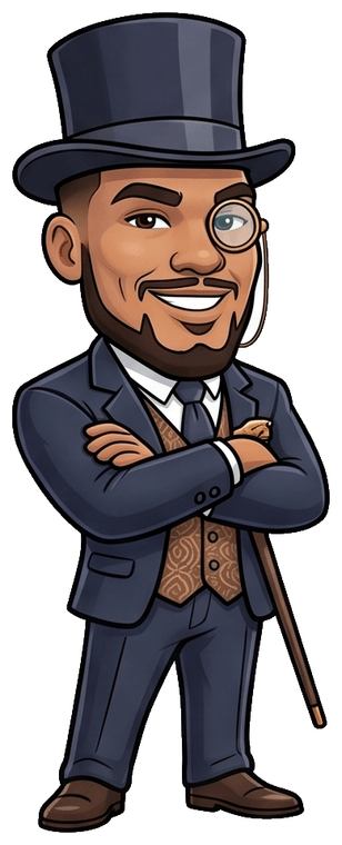 Josh Madu, Elite Builders co-founder, drawn as a market mogul