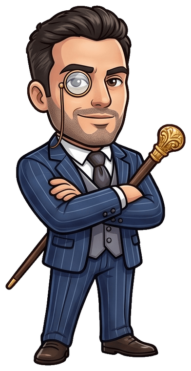 Sam Reidy, Elite Builders co-founder, drawn as a market mogul